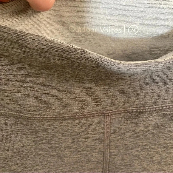 Outdoor Voices grey  leggings - Picture 3 of 3
